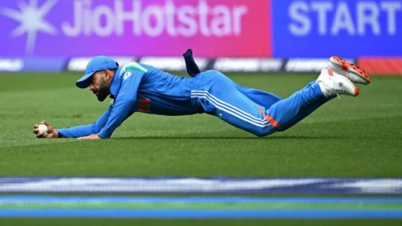 Champions Trophy 2025: Kohli goes past Azharuddin’s record for most catches by an Indian fielder in ODIs