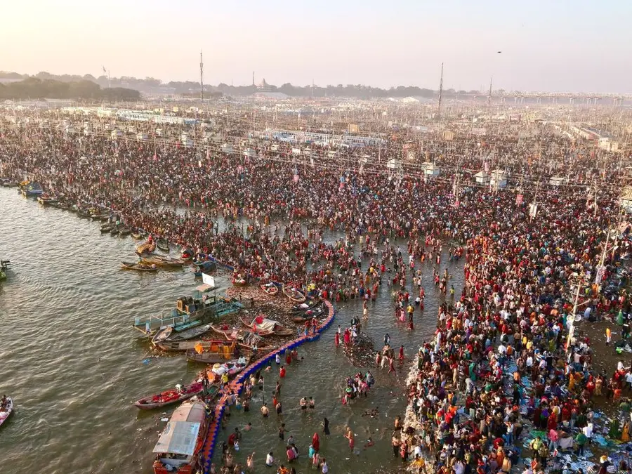 High levels of faecal bacteria found in Sangam waters? UP CM Yogi rejects reports