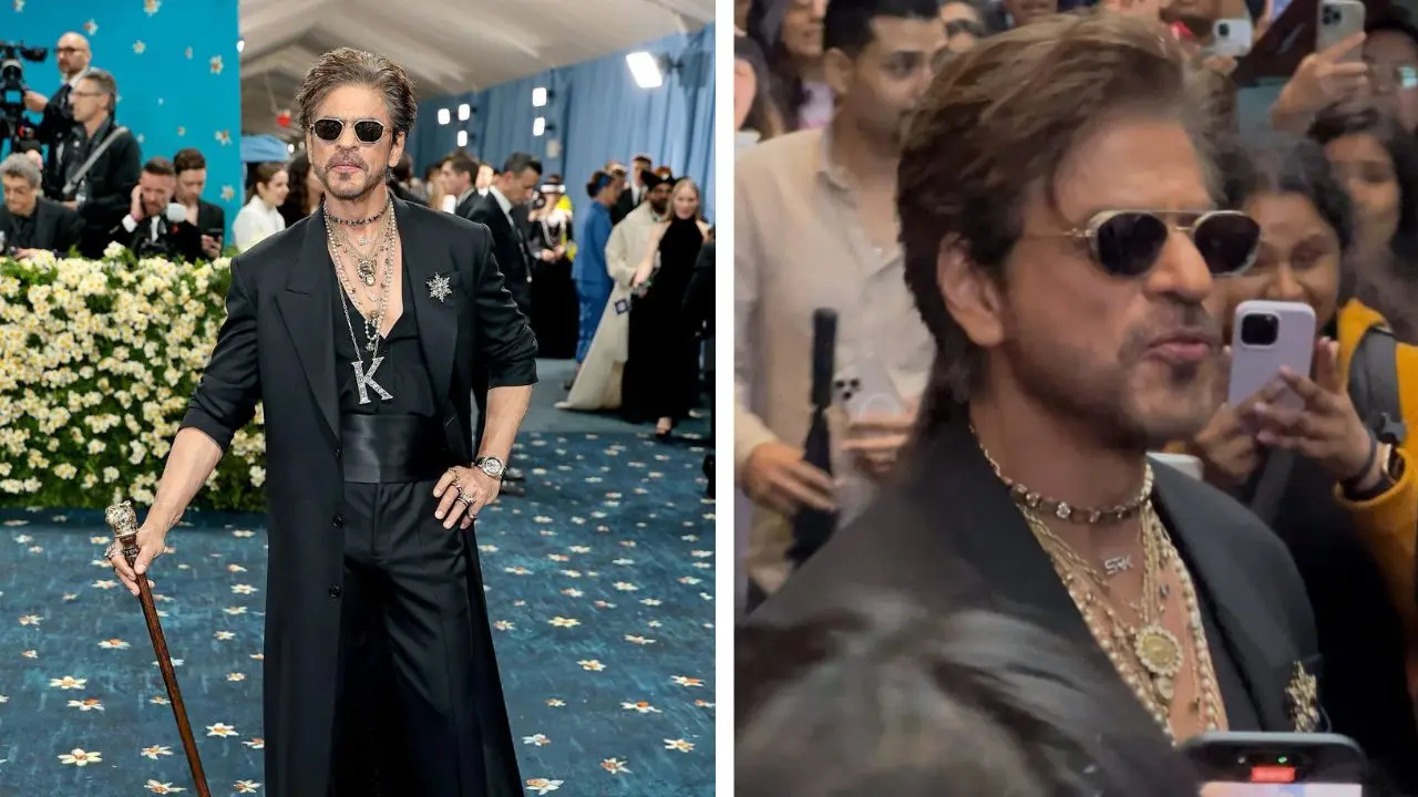 Shah Rukh Khan debuts at Met Gala in all-black