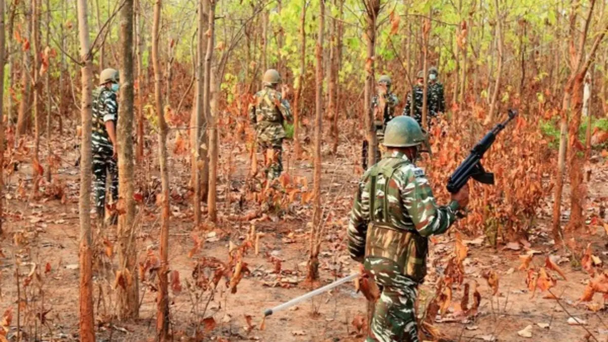 Four Maoists, security personnel killed in Chhattisgarh encounter, weapons cache seized