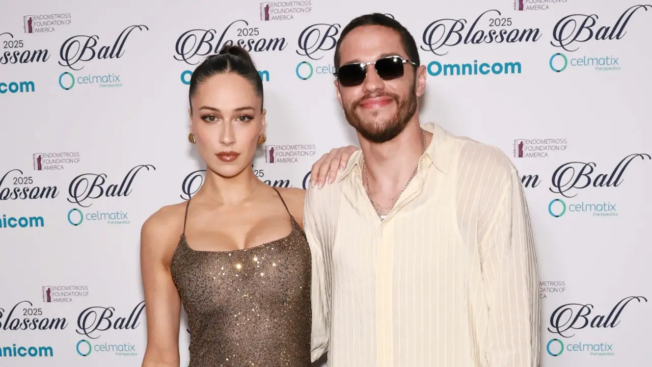 Pete Davidson and girlfriend Elsie Hewitt make their first public appearance at Blossom Ball's red carpet in New York