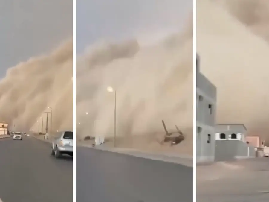 WATCH | Massive sandstorm hits IsraeI amid raging Jerusalem wildfires