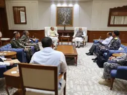 PM Modi holds emergency meeting with Chiefs of the armed forces amid fresh drone strikes by Pakistan