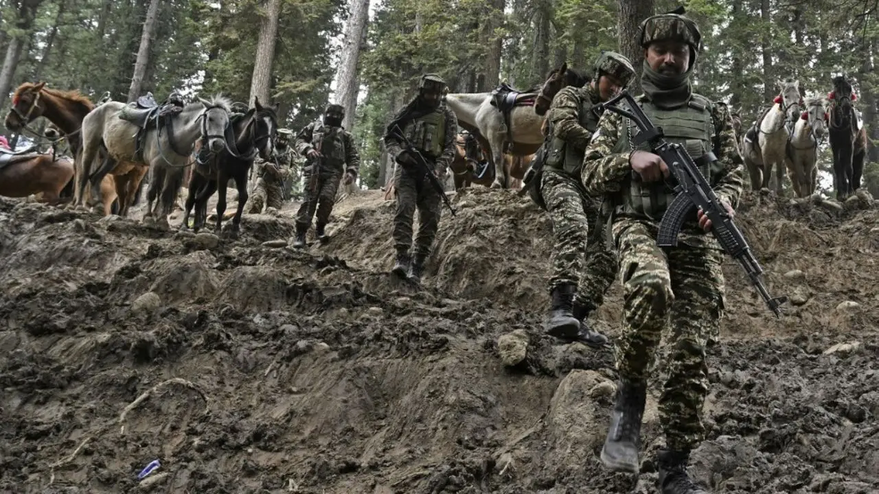 Encounter breaks out between terrorists, security forces in South Kashmir’s Kulgam, day after Pahalgam terror attack