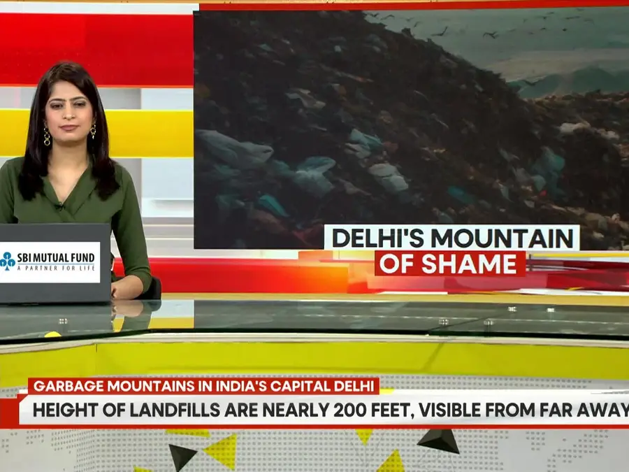 World’s biggest stink: Delhi’s mount rubbish