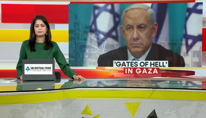 US strategic bombers fly near Gaza as Israel threatens to open 'gates of hell'