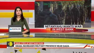 Israel sends tanks into West Bank for the first time since 2002