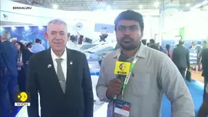 Boaz Levy, President & CEO, Israel aerospace industries talks to WION