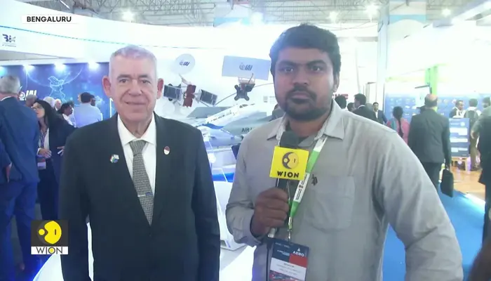 Boaz Levy, President & CEO, Israel aerospace industries talks to WION