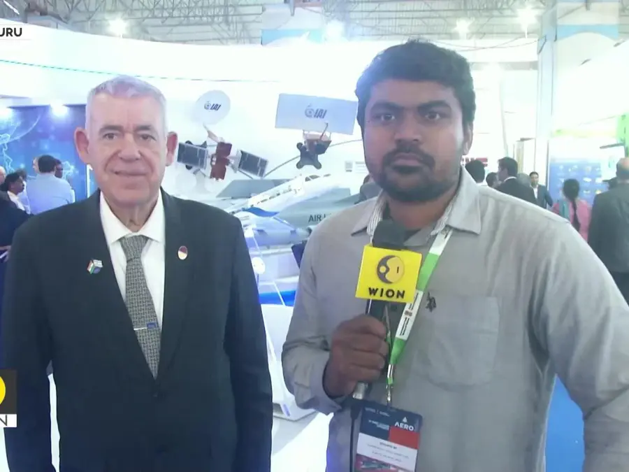 Boaz Levy, President & CEO, Israel aerospace industries talks to WION