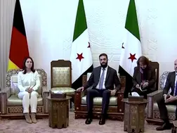 Want to forge a new relationship with Damascus: German, French foreign ministers meet Syria's de facto leader