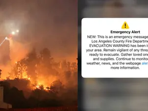 LA wildfires: ‘Gather loved ones…’: Officials mistakenly send evacuation order to entire county