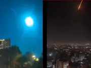 Fireball meteor lights up night sky in Karachi, Pakistan; creates loud impact