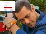 All about Salman Khan’s 'Jai Shri Ram' engraved Ram Mandir edition watch worth $39K