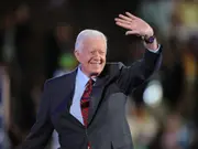 Joe Biden slams Trump while paying tribute to Jimmy Carter