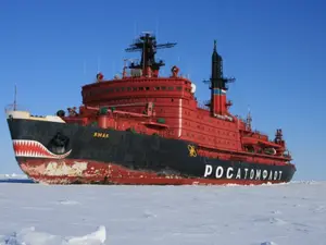 Russia building more Nuclear icebreakers to cut 'worsening Arctic'