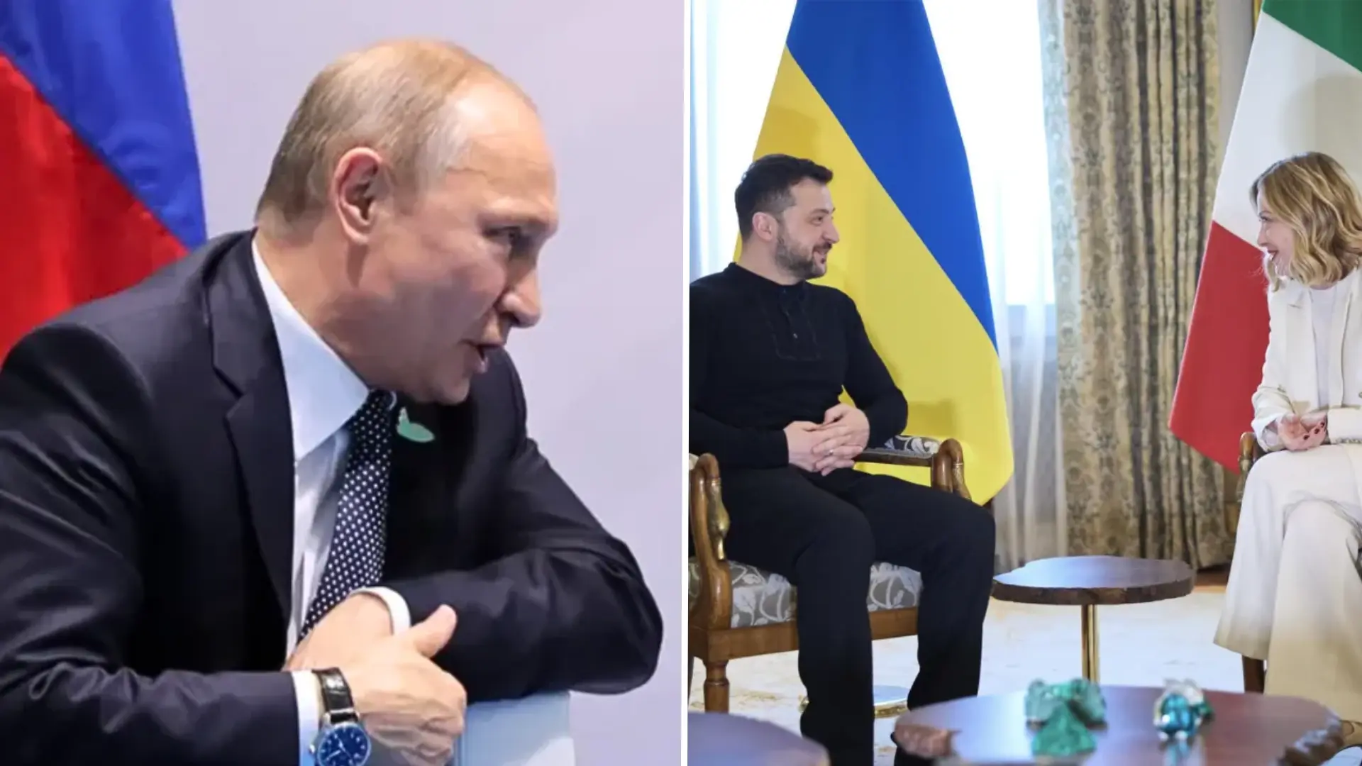 Top 10 world news:  Trump warns of tariffs on Russia; Meloni's NATO membership alternative for Ukraine, & more
