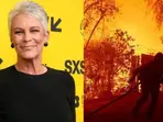 Jamie Lee Curtis faces online criticism for comparing LA wildfires to Gaza