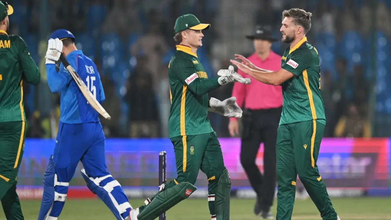 Champions Trophy: Updated points table after South Africa vs Afghanistan Group B match Champions Trophy: Updated points table after South Africa vs Afghanistan Group B match