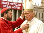 Donald Trump's 'I'd like to be pope' breaks internet as world awaits new Vatican head - Video