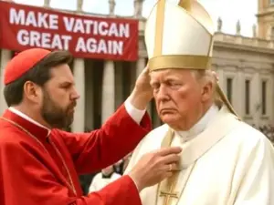 Donald Trump's 'I'd like to be pope' breaks internet as world awaits new Vatican head - Video