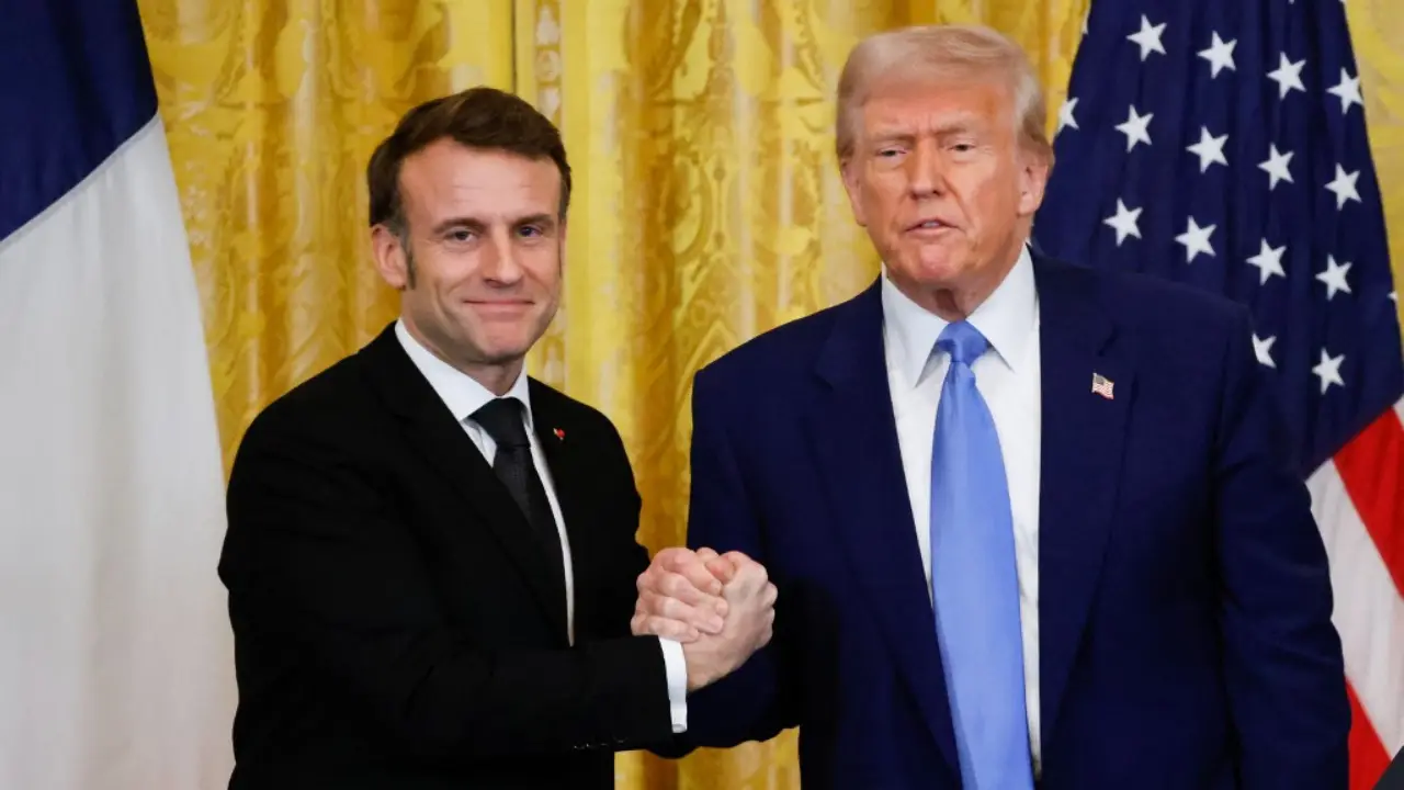 Russia-Ukraine war could end 'within weeks,' says Macron after meeting Trump