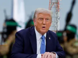 'Hamas is making it impossible': Donald Trump says US wants to help 'starving' people of Gaza 'get some food' amid Israel's offensive