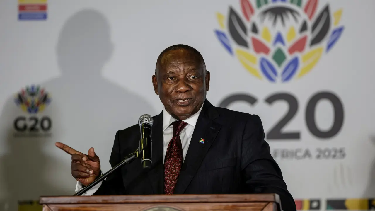 G20 foreign minister meeting: South Africa's Ramaphosa calls for 'cooperation' amid geopolitical tensions
