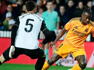 Real Madrid forward Vinicius Jr banned for two matches after red card