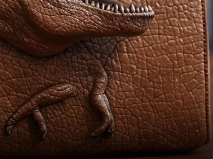 Scientists are using 80-million-year-old dinosaur bones to create a luxury handbag