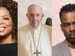 Oprah Winfrey, Chris Rock and other celebrities you didn't know were big fans of Pope Francis