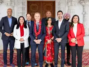Canadian PM Mark Carney visits temple on Ram Navami with aim to woo Hindu voters