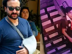 Saif Ali Khan attack: First CCTV footage of alleged intruder released