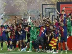 Copa del Rey final: Barcelona edge Real Madrid in extra-time to lift trophy