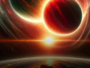 'Cosmic vampire': ESA's Einstein Probe discovers two stars eating each other