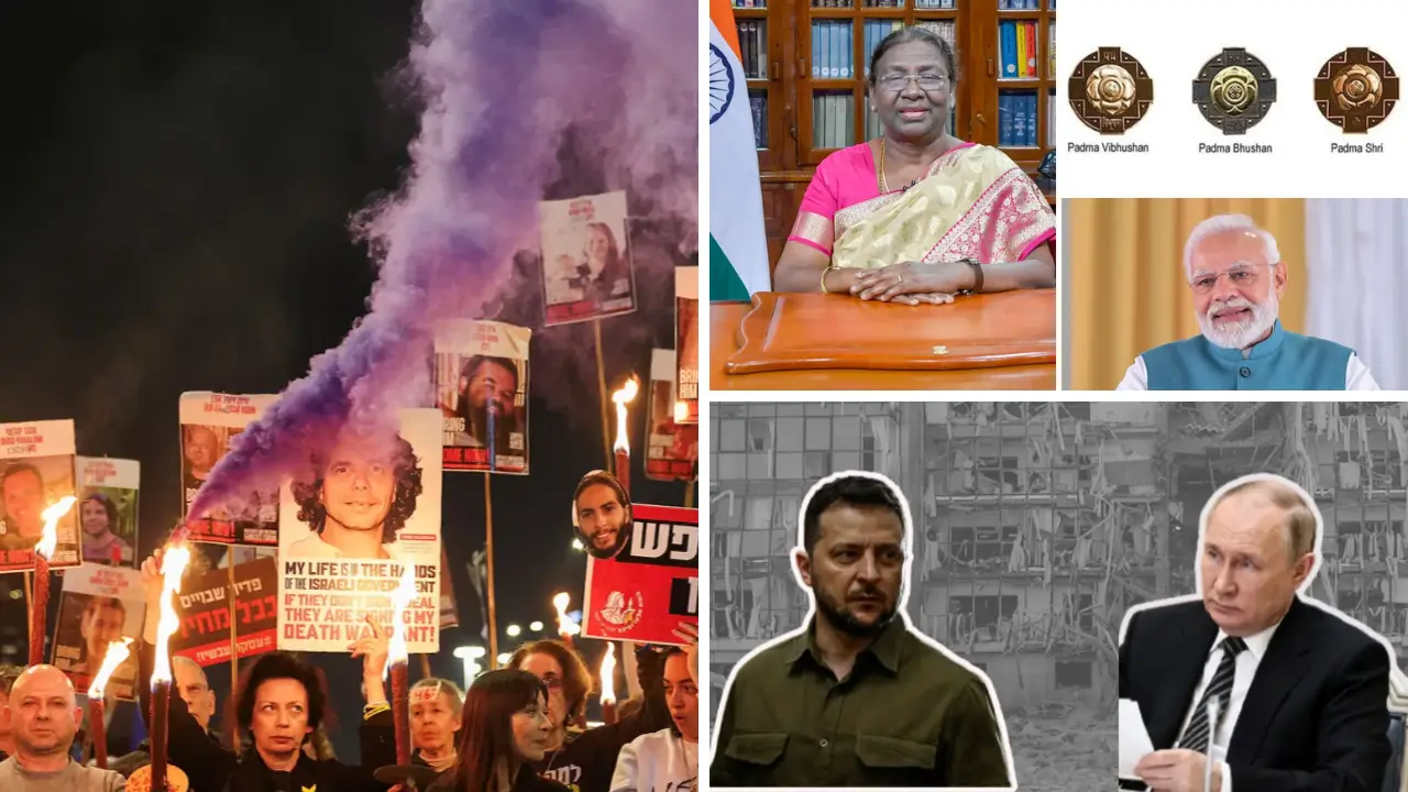 Top 10 world news: Gaza ceasefire deal updates; India publishes list of Padma awardees, and more