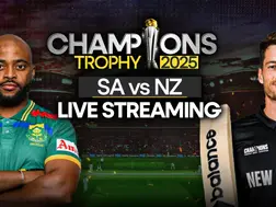 SA vs NZ Free Live Streaming || When and where to watch Champions Trophy 2025 semifinal South Africa vs New Zealand live online