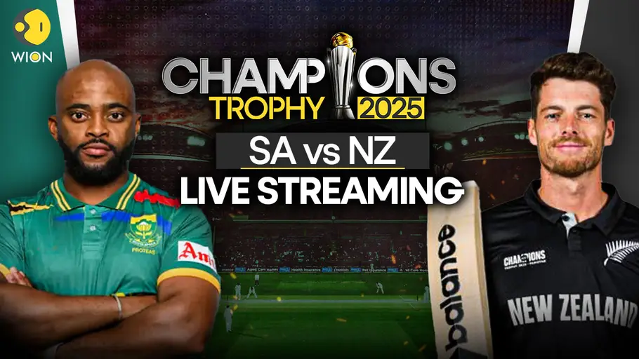 SA vs NZ Free Live Streaming || When and where to watch Champions Trophy 2025 semifinal South Africa vs New Zealand live online