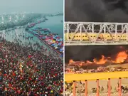 Maha Kumbh mela fire: Tents, huts gutted in India's Prayagraj; UP CM Adityanath visits site