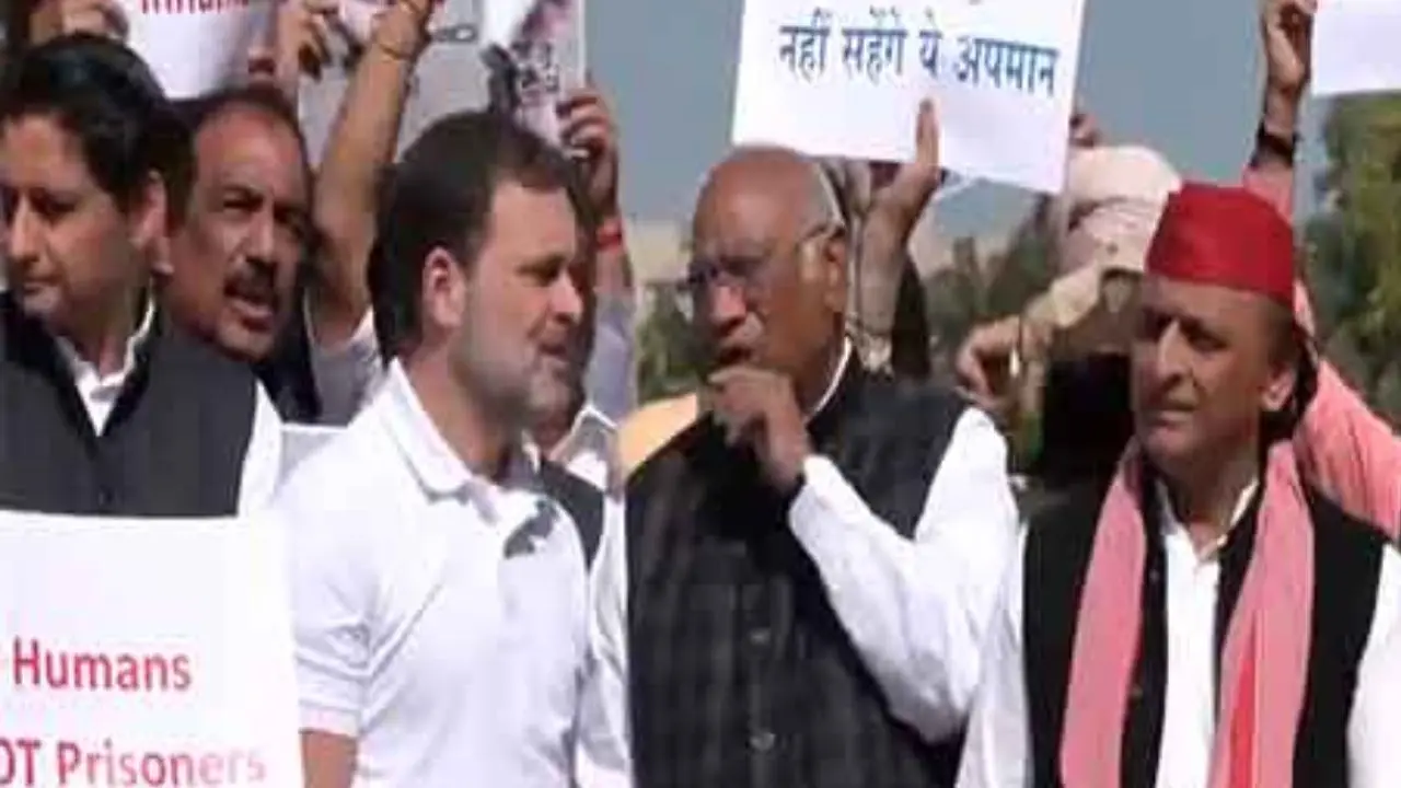 India: Opposition protests, demands discussion in Parliament on deportation of Indians from US