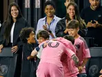 Lionel Messi's wife sends two-word message as Inter Miami beat LAFC to reach CONCACAF Champions Cup semis