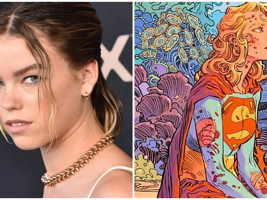 New BTS pic from Supergirl: Woman of Tomorrow gives us our first look at Milly Alcock in costume