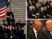 In pics | World leaders, all living US presidents unite to bid farewell to former president Jimmy Carter