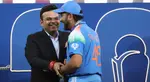 Rohit-Jay Shah pose with twin ICC titles after India’s Champions Trophy hurray - Watch