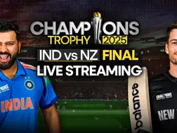 IND vs NZ Free Live Streaming || When and where to watch Champions Trophy 2025 final India vs New Zealand live online