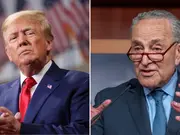 ‘Smart move’: Trump hails Chuck Schumer’s shock reversal on funding bill as Democrats cry ‘betrayal’