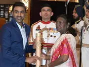Ravichandran Ashwin conferred with Padma Shri Award for decorated cricket career – WATCH