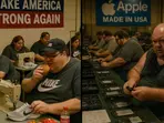 Chinese AI video shows Americans toiling and gorging on fast food; hints at downfall of Tesla, Apple and others