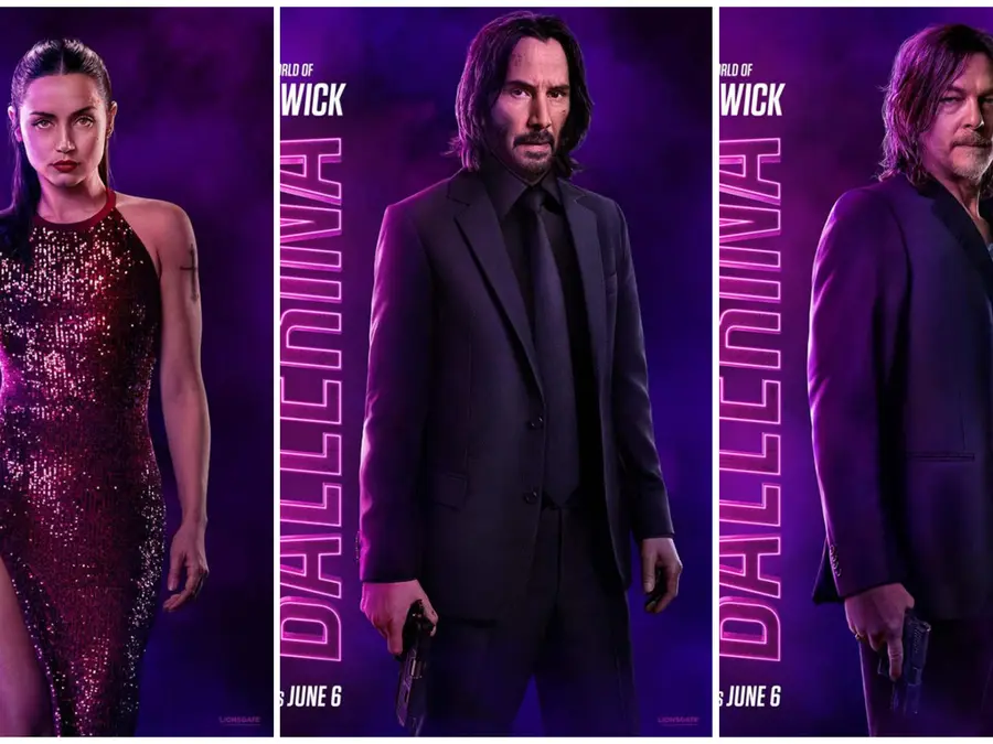 Ballerina: Checkout the stylish new posters of Ana de Armas and Keanu Reeves from the John Wick spinoff