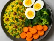 High-Protein Breakfast Platter For Weekend